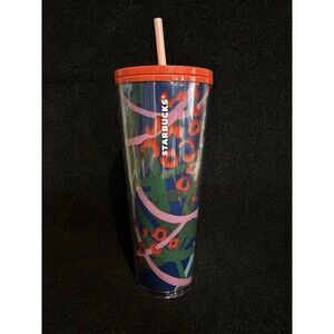 Starbucks 24oz Jungle Cheetah Acrylic Cold Cup Tumbler NWT